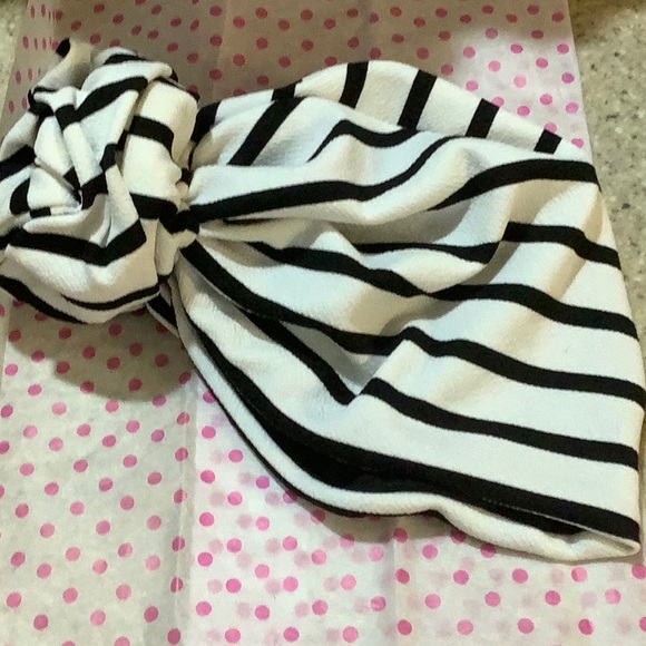 Striped Turban—Pre-tied Never Worn - Picture 4 of 4